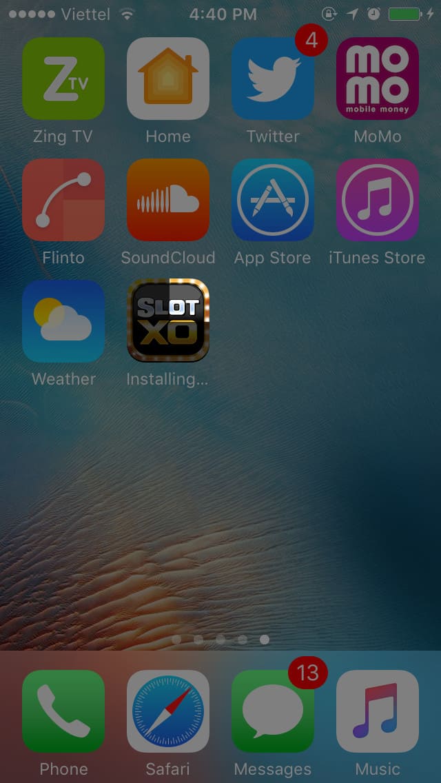 ดาวน์โหลด Slotxo iOS ขั้นตอนที่2