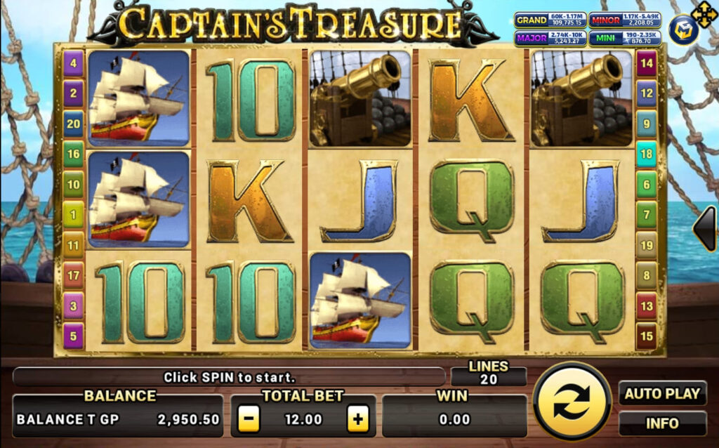 เว็บสล็อต xo Captains Treasure Pro xo slot z slotxo joker