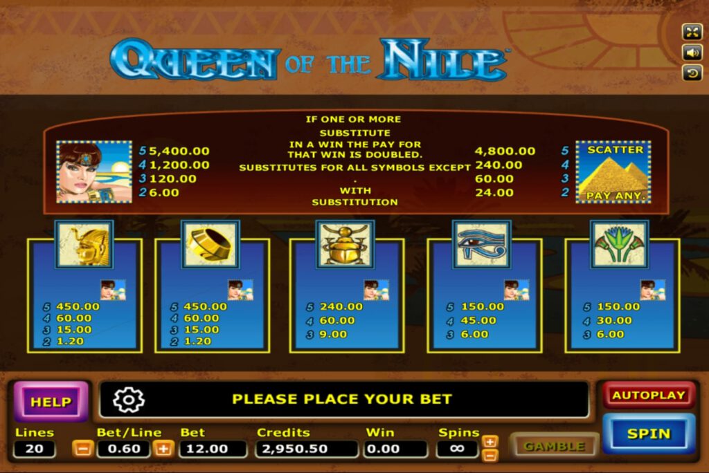เว็บสล็อต xo Queen of the Nile xo slot z slotxo joker