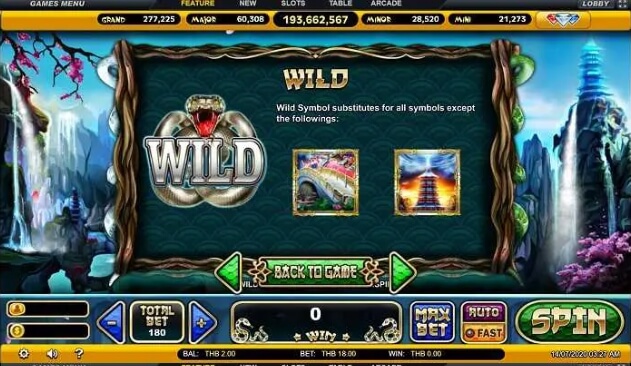 Legend of the White Snake Slot live22
