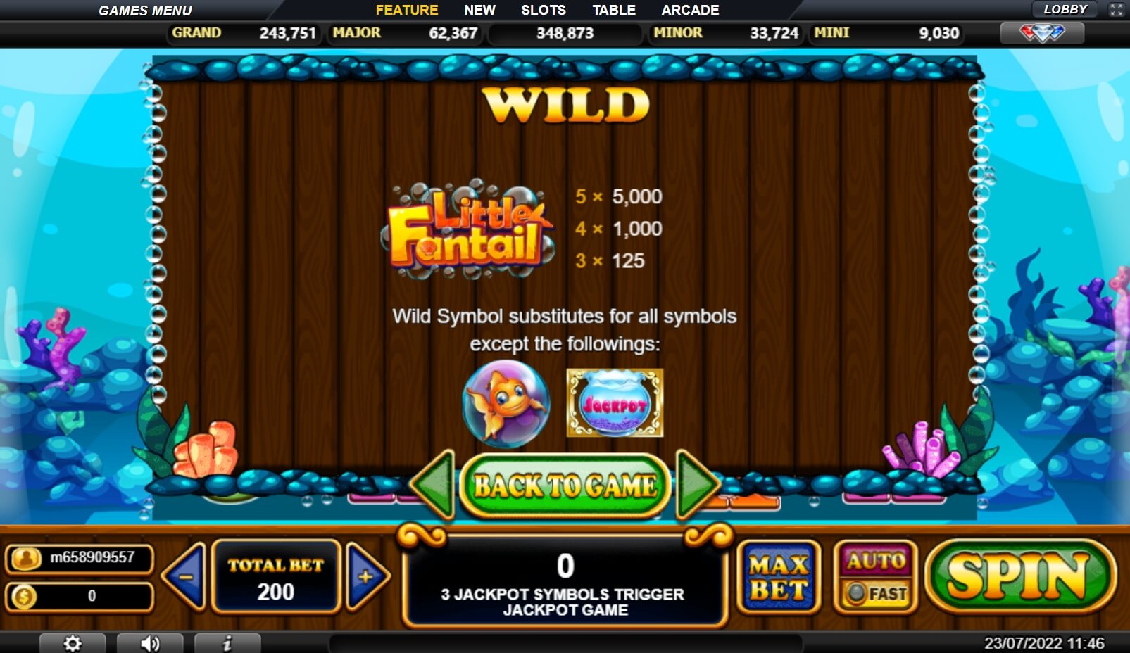 Little Fantail Slot live22 Little Fantail Slot live22