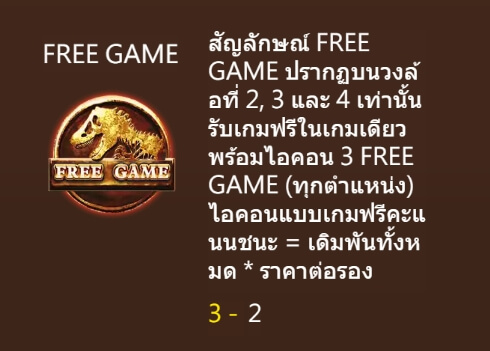 T-Rex Askmebet เครดิตฟรี