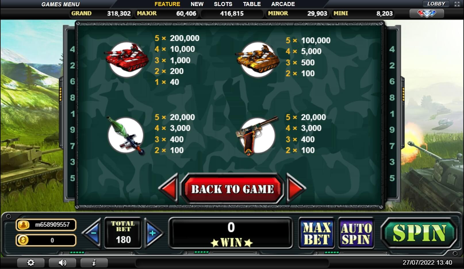 Tank Attack live22 สมาชิกใหม่