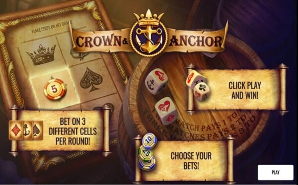Crown & Anchor slot evoplay Crown & Anchor slot evoplay