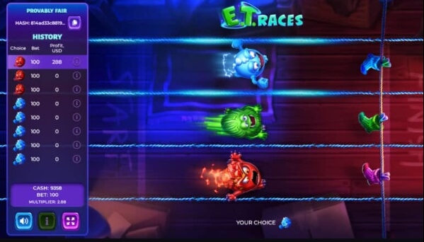 E.T. Races slot evoplay E.T. Races slot evoplay