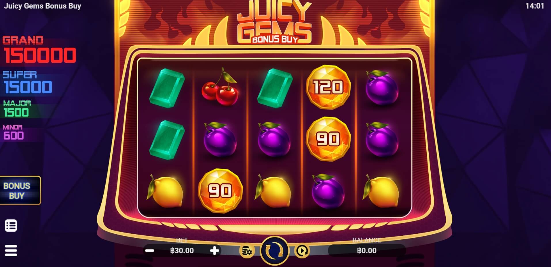 Juicy Gems Bonus Buy Evo Play สล็อต XO
