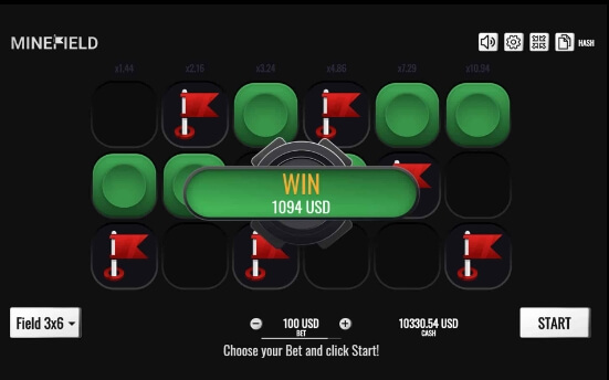 Mine Field evoplay slots XOSLOT Mine Field evoplay slots XOSLOT