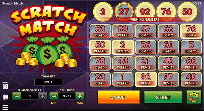 Scratch Match slot evoplay Scratch Match slot evoplay