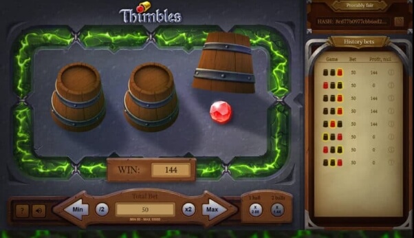 Thimbles เครดิตฟรี evoplay xo เว็บตรง