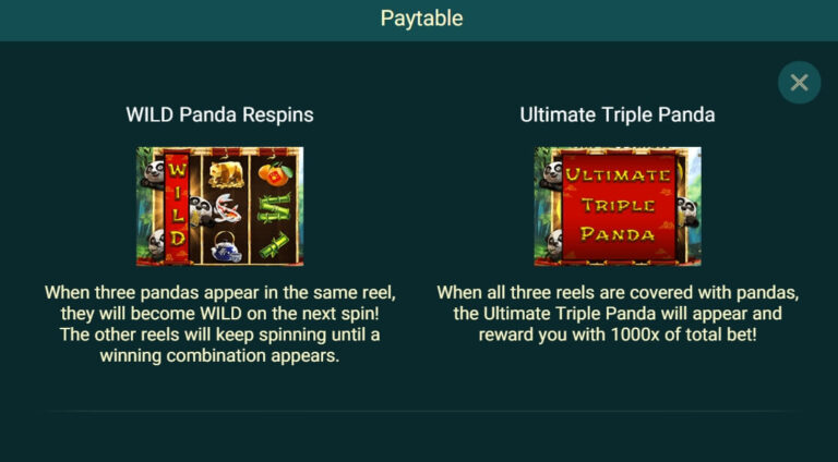 Triple Panda Spadegaming สมาชิกใหม่ slotxo119