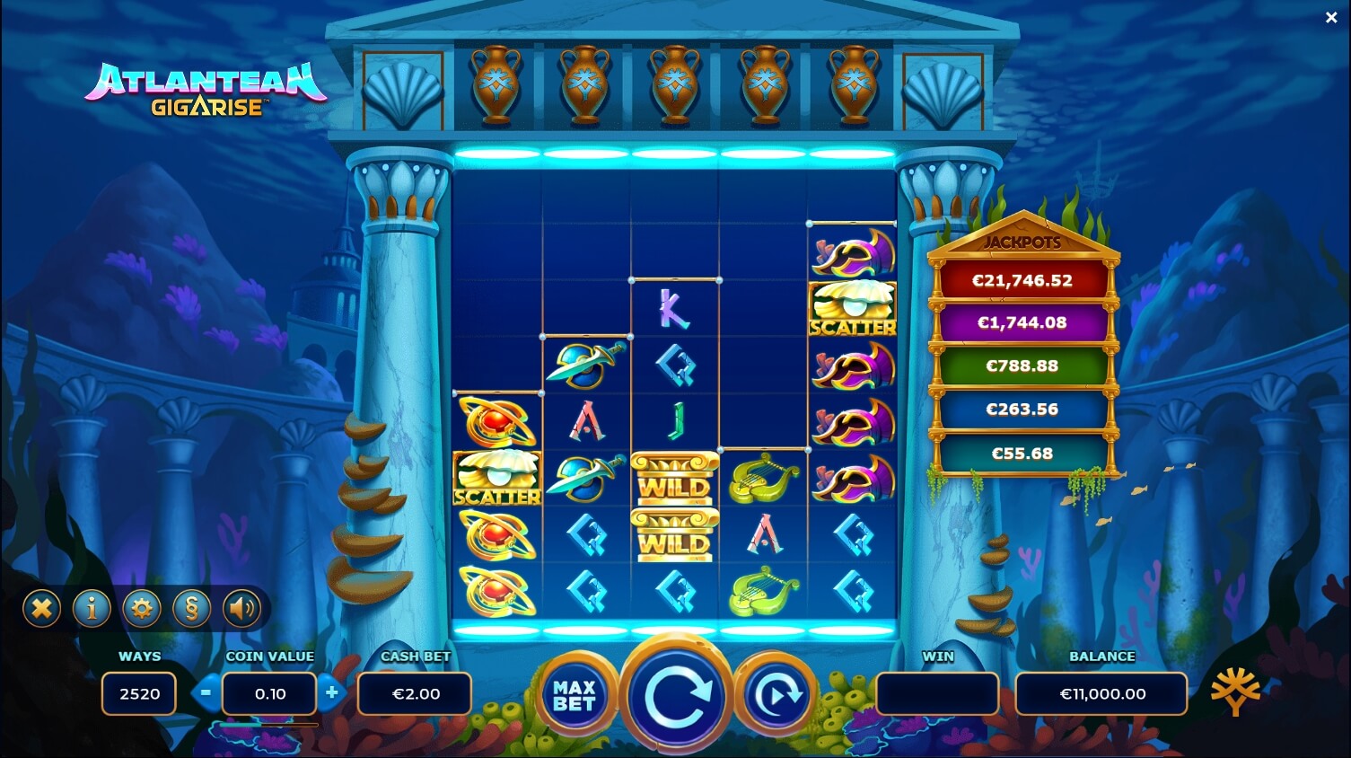 Atlantean GigaRise YGGDRASIL สล็อต xo 24 slotxo119