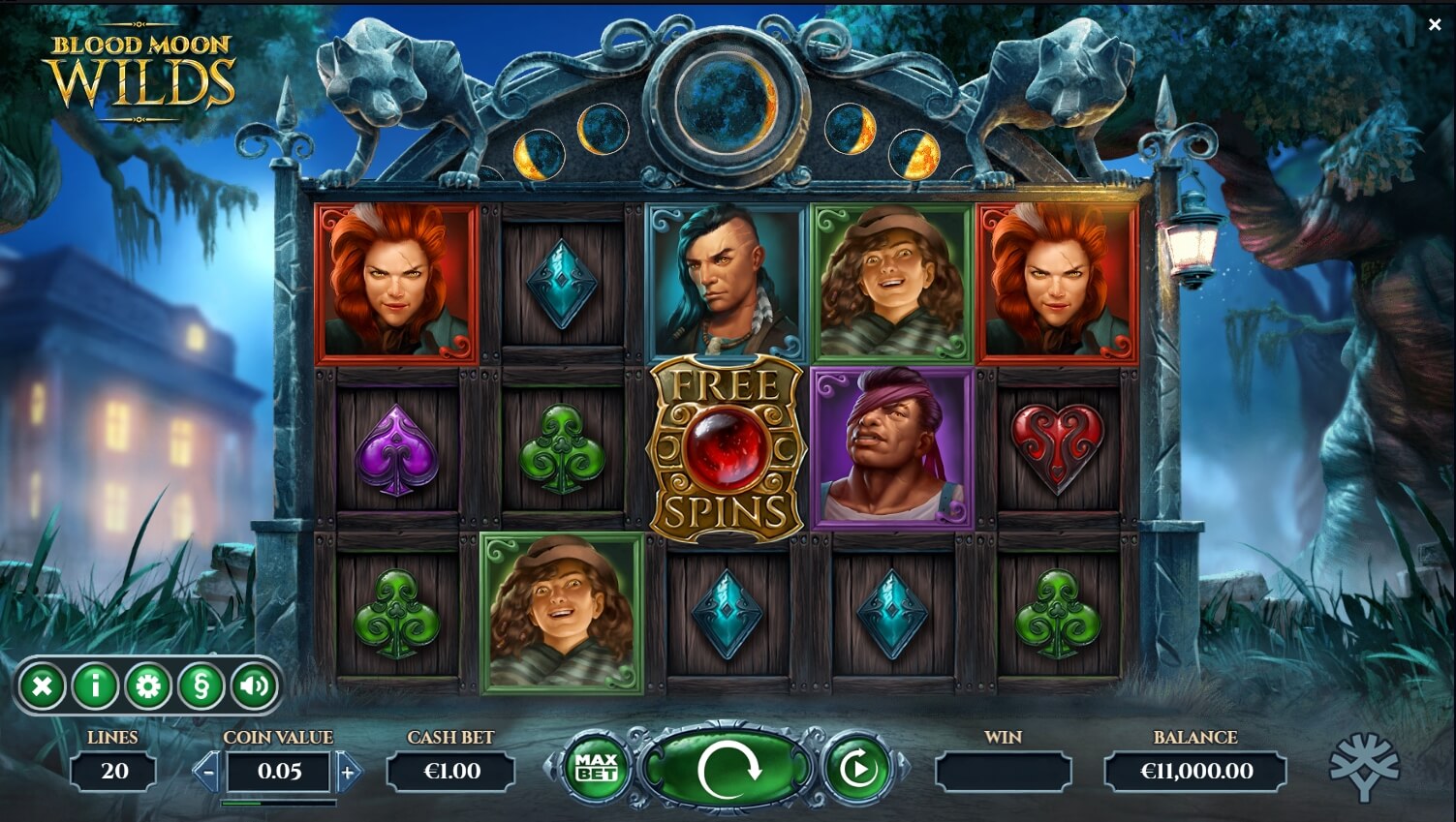 Blood Moon Wilds YGGDRASIL สล็อต xo 24 slotxo119