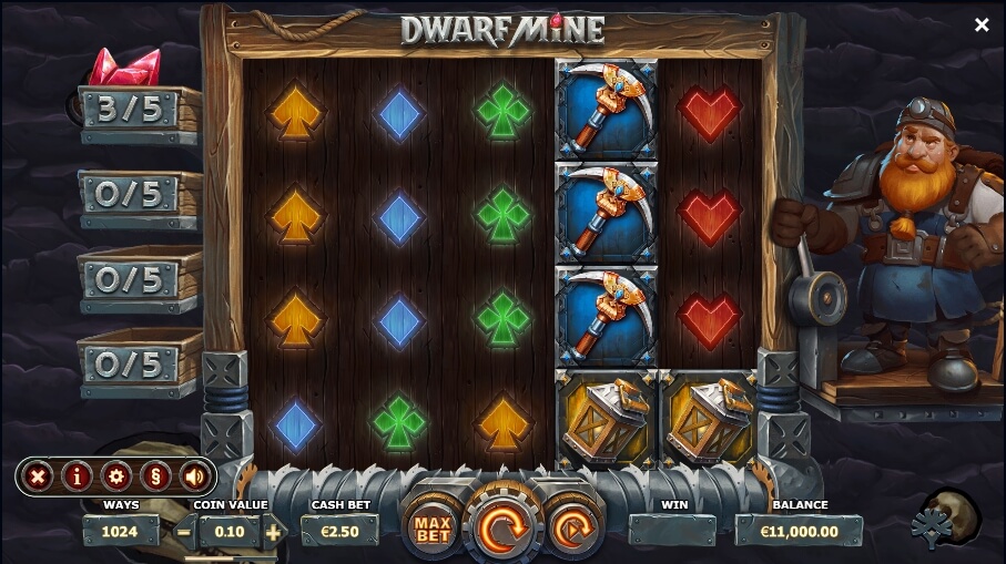 Dwarf Mine YGGDRASIL สล็อต xo 24 slotxo119