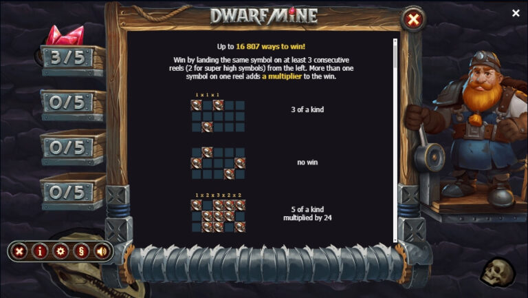 Dwarf Mine Yggdrasil Game สล็อต xo 123 slotxo119