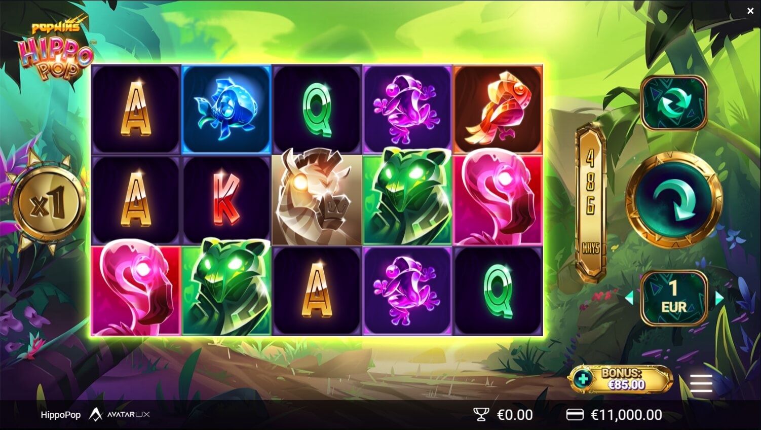 Hippo Pop YGGDRASIL สล็อต xo 24 slotxo119