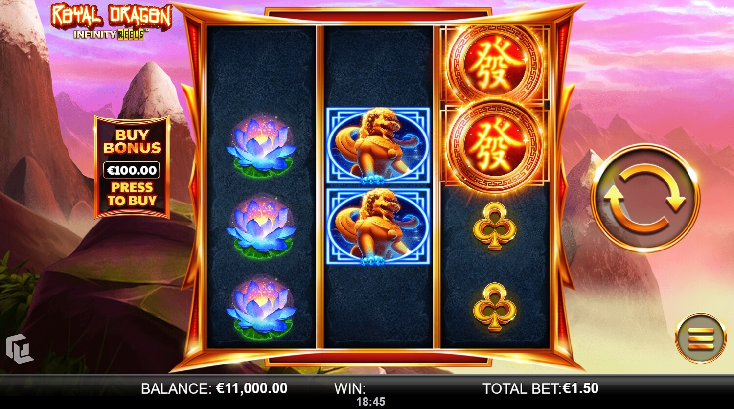 Royal Dragon Infinity Reels YGGDRASIL สล็อต xo 24 slotxo119