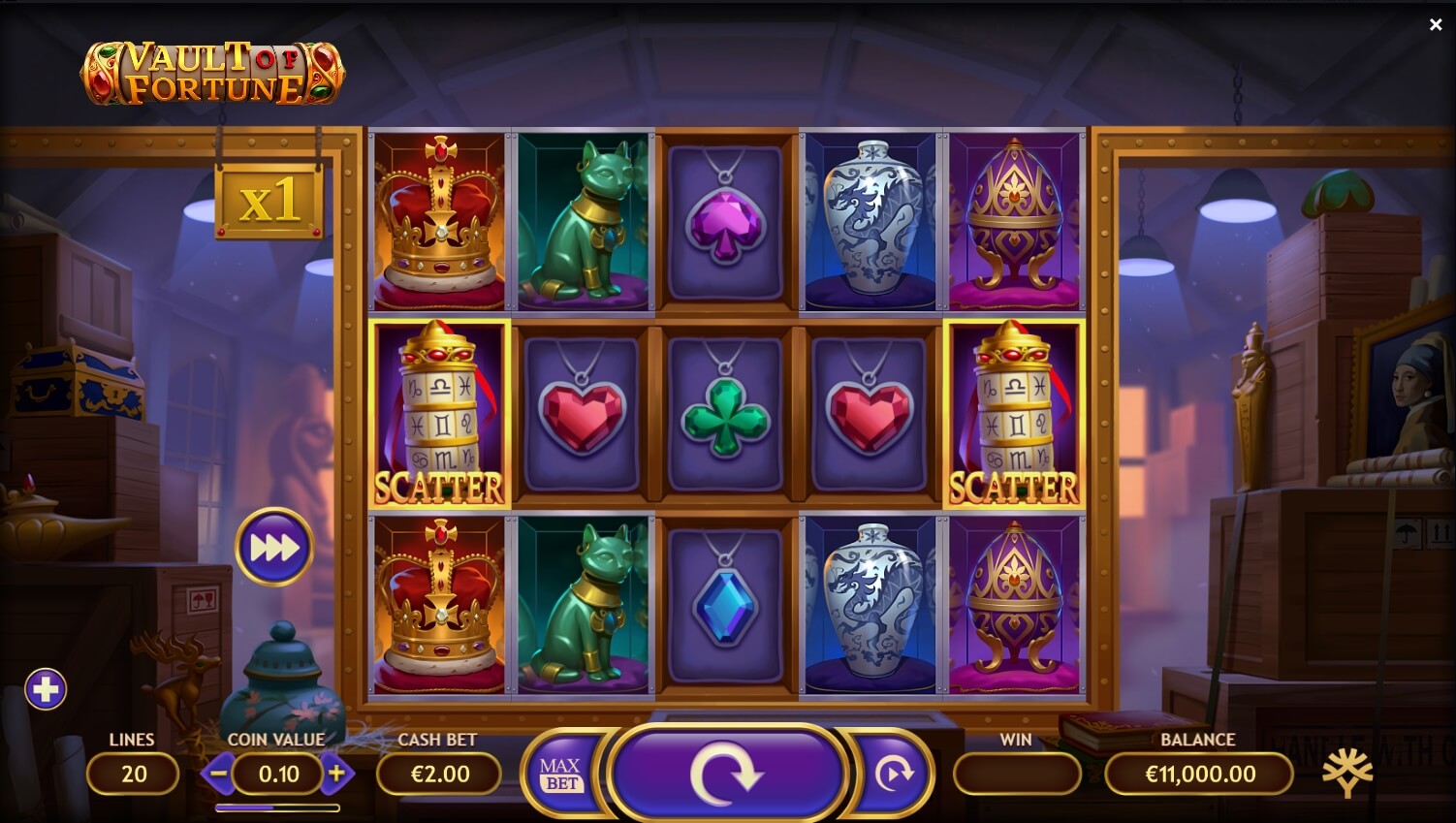Vault of Fortune Gamble YGGDRASIL สล็อต xo 24 slotxo119