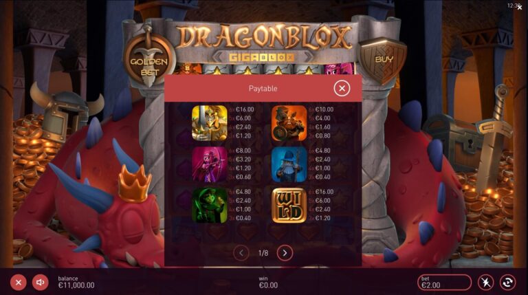 Dragon Blox GigaBlox Yggdrasil Game สล็อต xo 123 slotxo119