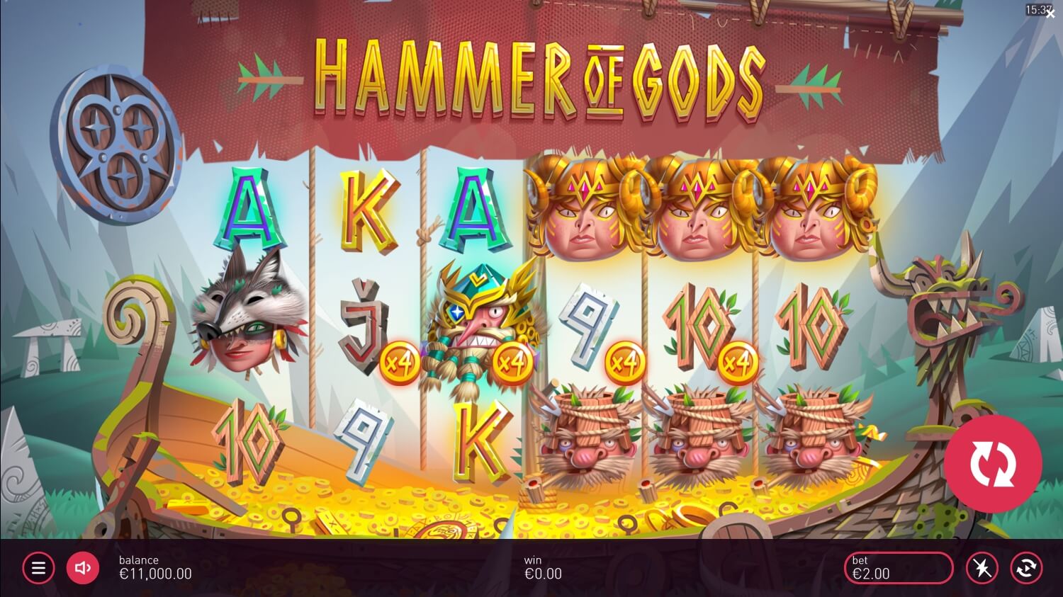 Hammer of Gods YGGDRASIL สล็อต xo 24 slotxo119