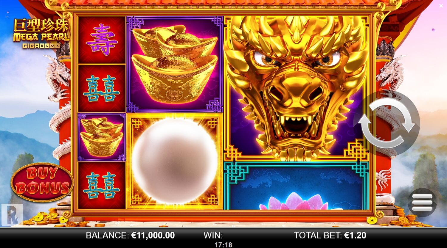 Megapearl Gigablox YGGDRASIL สล็อต xo 24 slotxo119