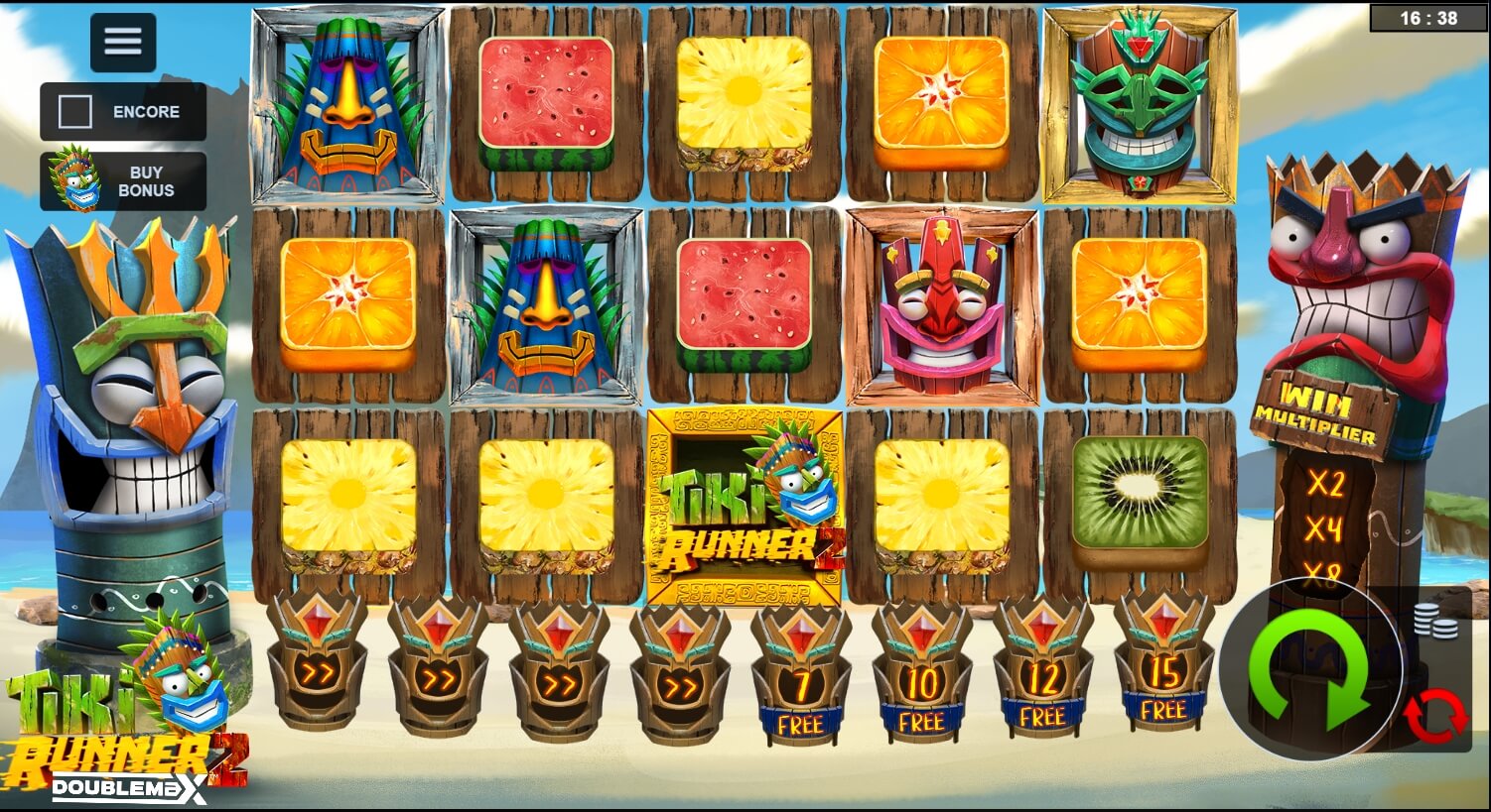 Tiki Runner 2 DoubleMax YGGDRASIL สล็อต xo 24 slotxo119