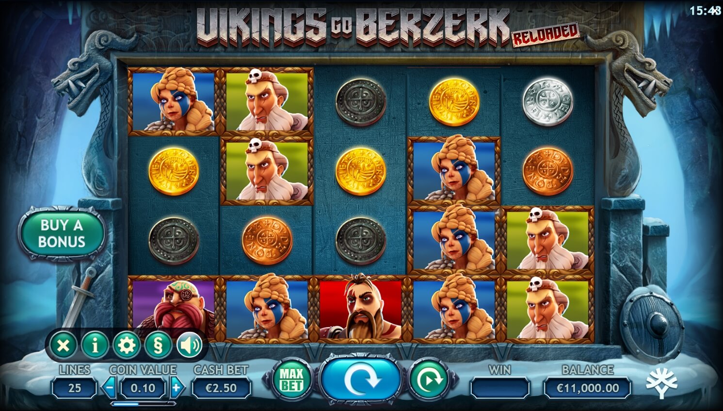 Vikings Go Berzerk Reloaded YGGDRASIL สล็อต xo 24 slotxo119
