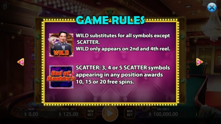 God of Gamblers KA gaming Game สล็อต xo 123 slotxo119