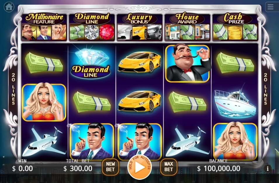 Millionaires KA Gaming Game slotxo ไม่มีขั้นต่ำ