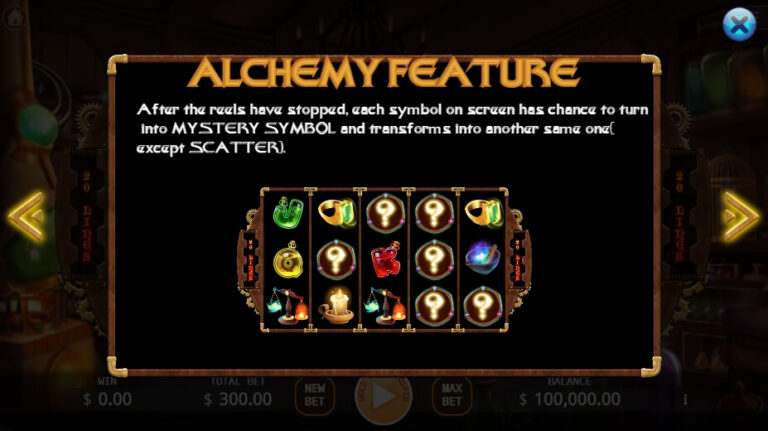 Mystery Alchemy KA Gaming slotxo ออโต้ slotxo119
