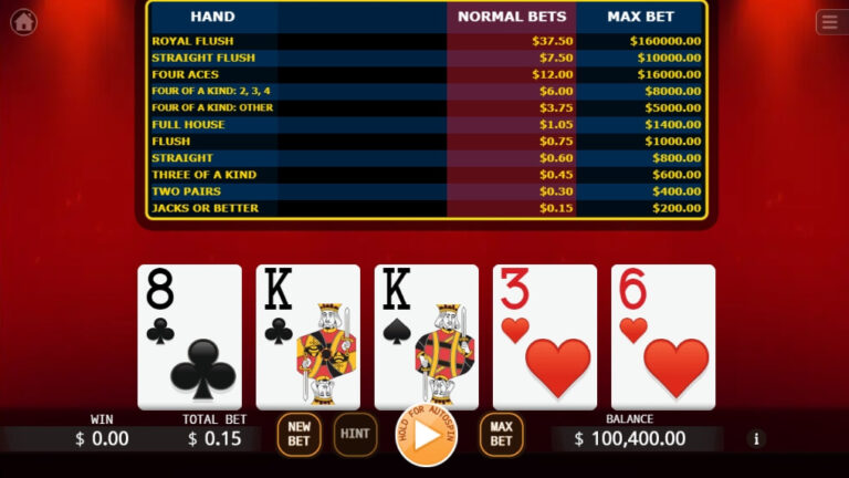 Bonus Poker KA Gaming Game slotxo แจกเครดิตฟรี
