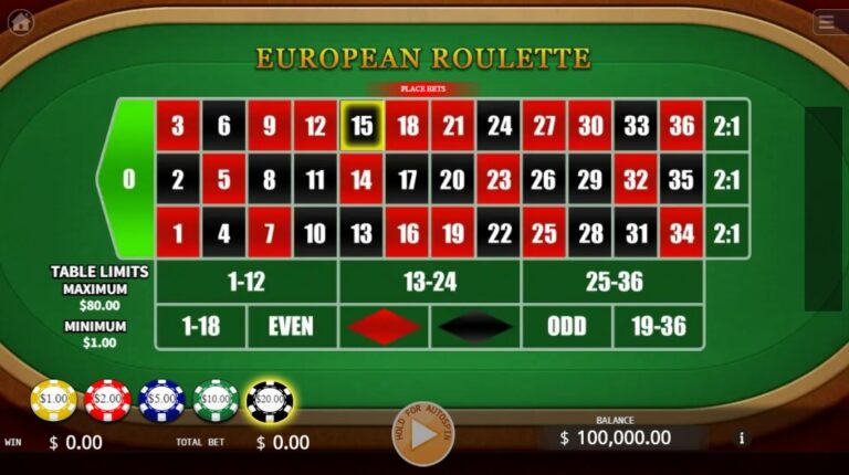 European Roulette KA Gaming Game slotxo แจกเครดิตฟรี