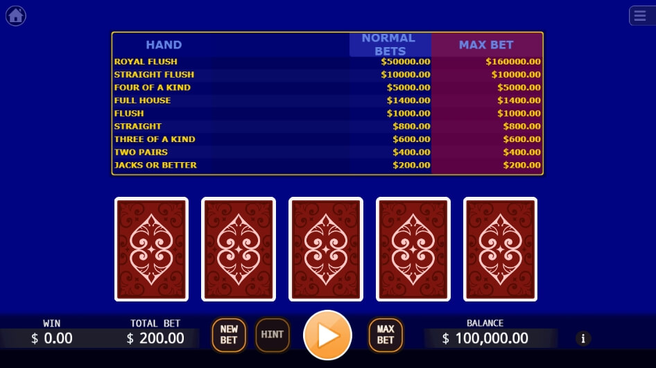 Super Video Poker KA Gaming Game slotxo แจกเครดิตฟรี