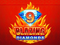 9 Blazing Diamonds Microgaming xo เครดิตฟรี slotxo119