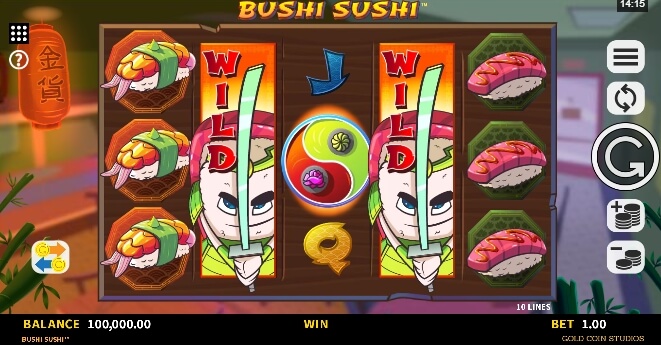 Bushi Sushi Microgaming Game slotxo แจกเครดิตฟรี