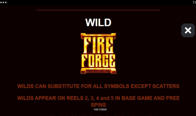 Fire Forge Microgaming Slot slotxo ไม่มีขั้นต่ำ slotxo119