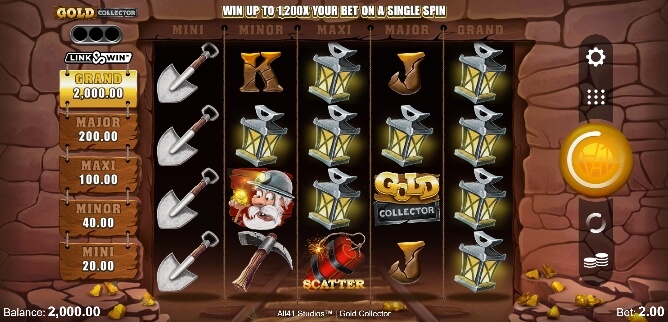 Gold Collector Microgaming Game slotxo แจกเครดิตฟรี