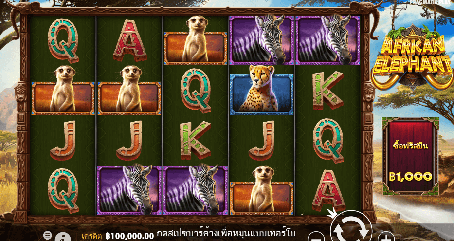 African Elephant สล็อต PRAGMATIC PLAY เว็บตรง XOSLOT