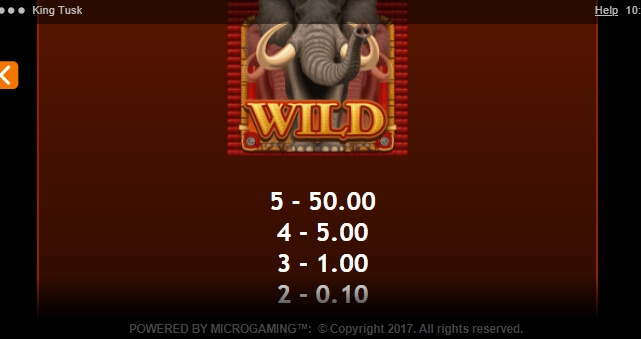 King Tusk Microgaming ไม่มีขั้นต่ำ slotxo119