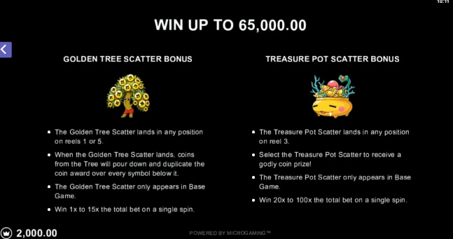 Lucky Little Gods Microgaming ไม่มีขั้นต่ำ slotxo119