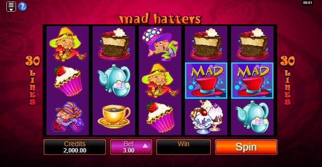 Mad Hatters Microgaming slotxo แจกเครดิตฟรี slotxo119