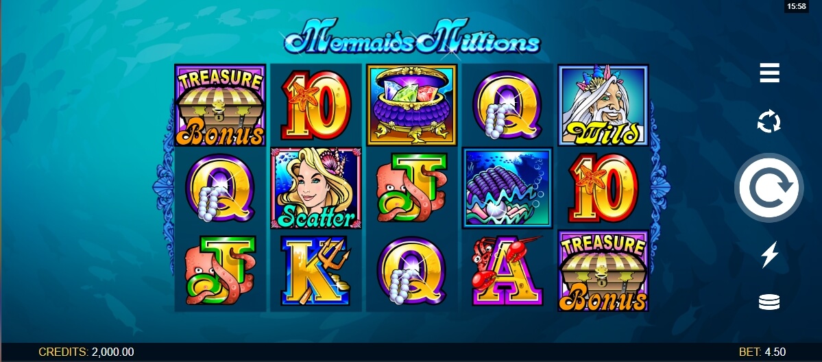 Mermaids Millions Microgaming Game slotxo แจกเครดิตฟรี slotxo119