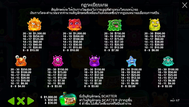 Monster Superlanche สล็อตค่าย PRAGMATIC PLAY เครดิตฟรี สล็อต XO
