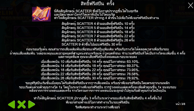 Power of Merlin Megaways™ ทดลองเล่น PRAGMATIC PLAY เข้าสู่ระบบ SLOTXO เครดิตฟรี