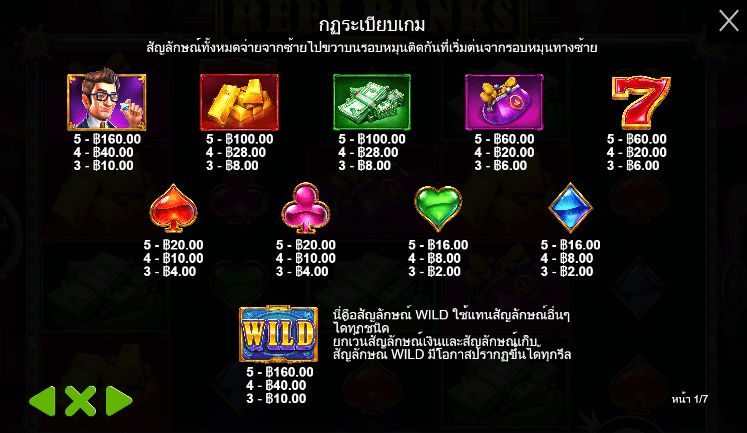 Reel Banks สล็อตค่าย PRAGMATIC PLAY เครดิตฟรี สล็อต XO