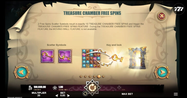 Treasure Heroes Microgaming สล็อต xo 123 slotxo119