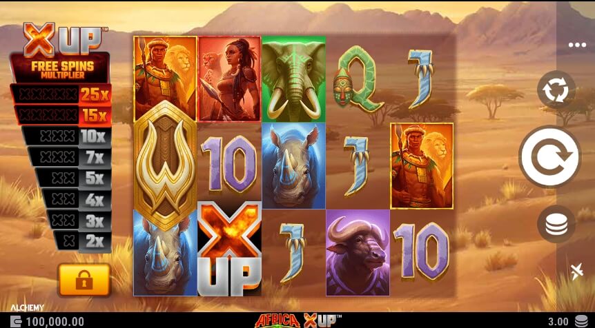 Africa X Up Microgaming slotxo แจกเครดิตฟรี slotxo119