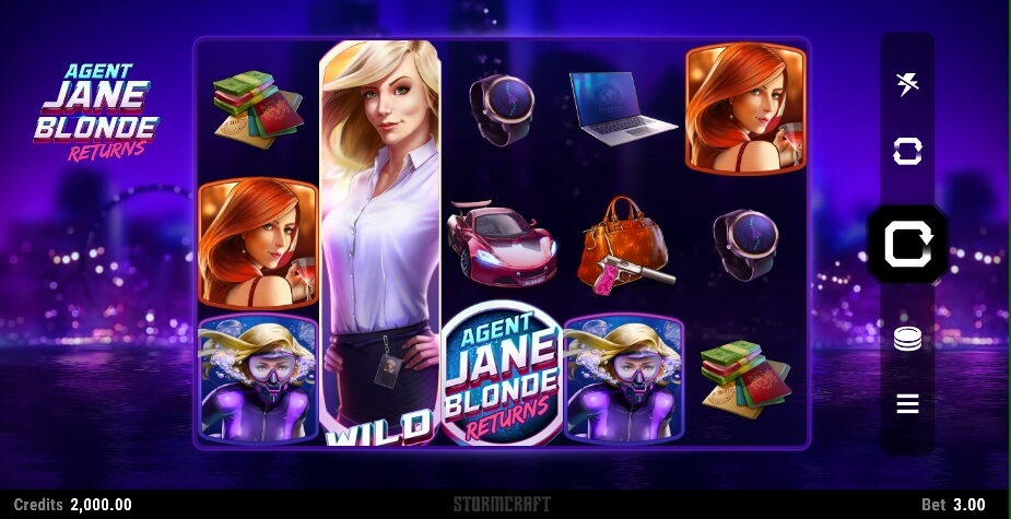 Agent Jane Blonde Returns Microgaming slotxo แจกเครดิตฟรี slotxo119