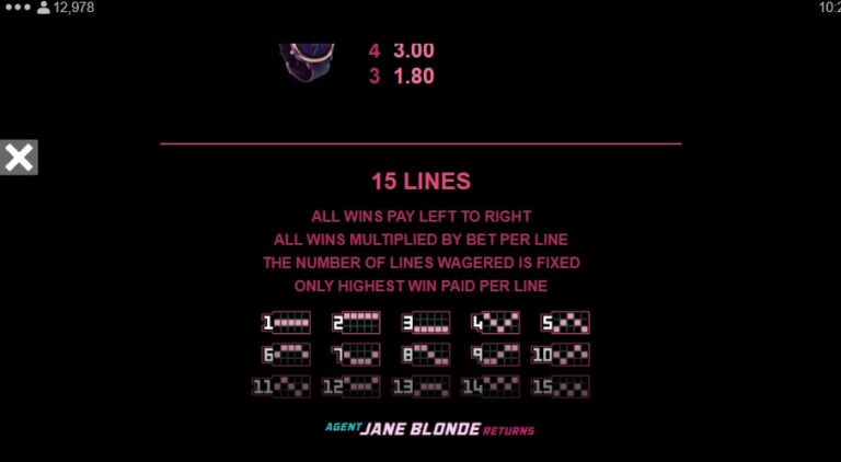 Agent Jane Blonde Returns Microgaming เติมสล็อต xo slotxo119