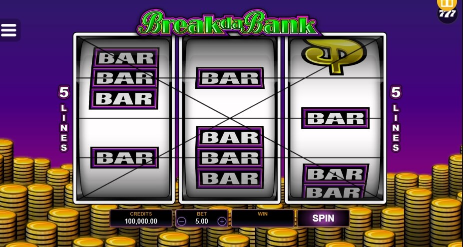 Break da Bank Microgaming slotxo แจกเครดิตฟรี slotxo119