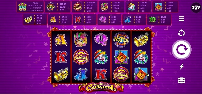 Carnaval Microgaming slotxo แจกเครดิตฟรี slotxo119